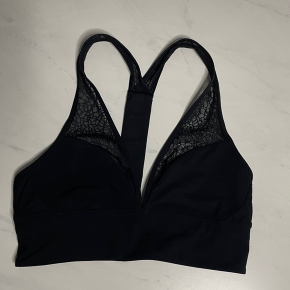Lululemon Black Lace Bralette Size 6 - Picture 4 of 6